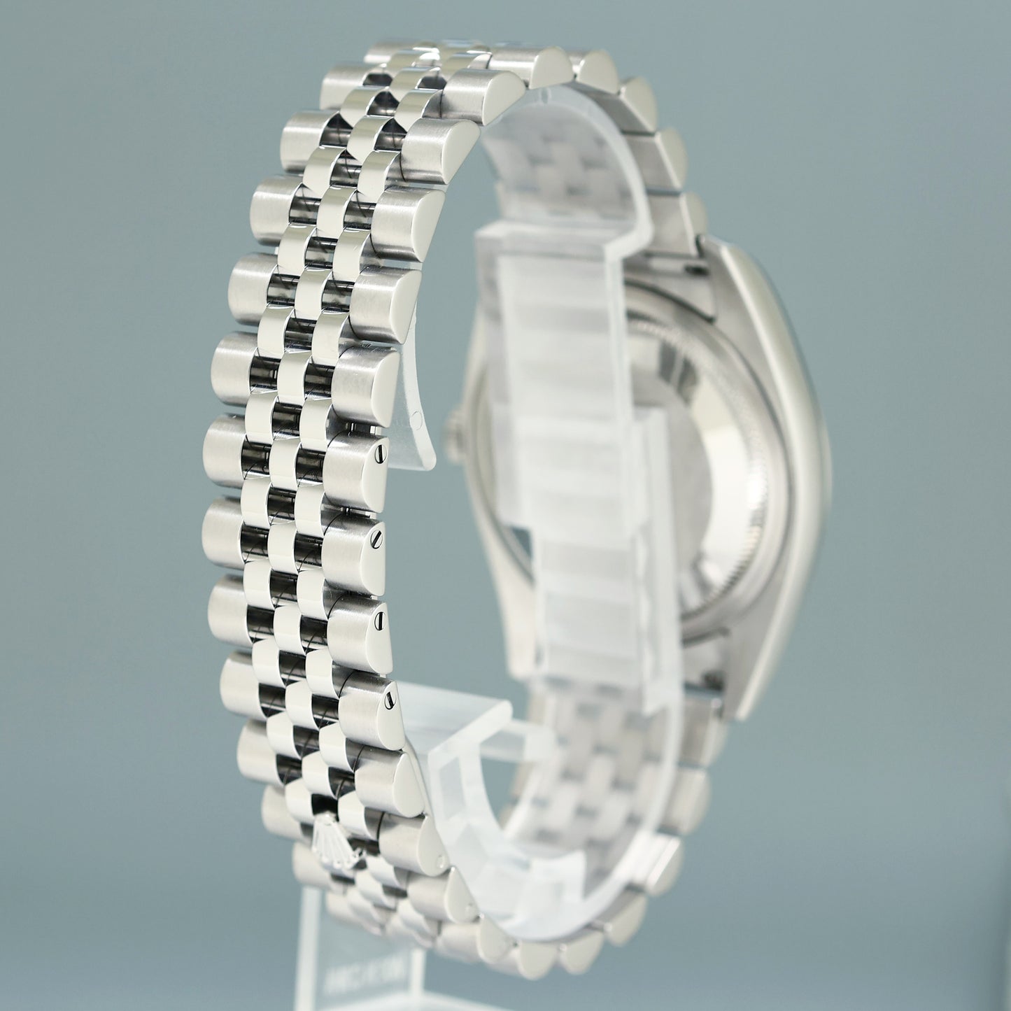 2010 PAPERS MINT Rolex DateJust 36 116200 White Roman Jubilee Steel 36mm Watch Box