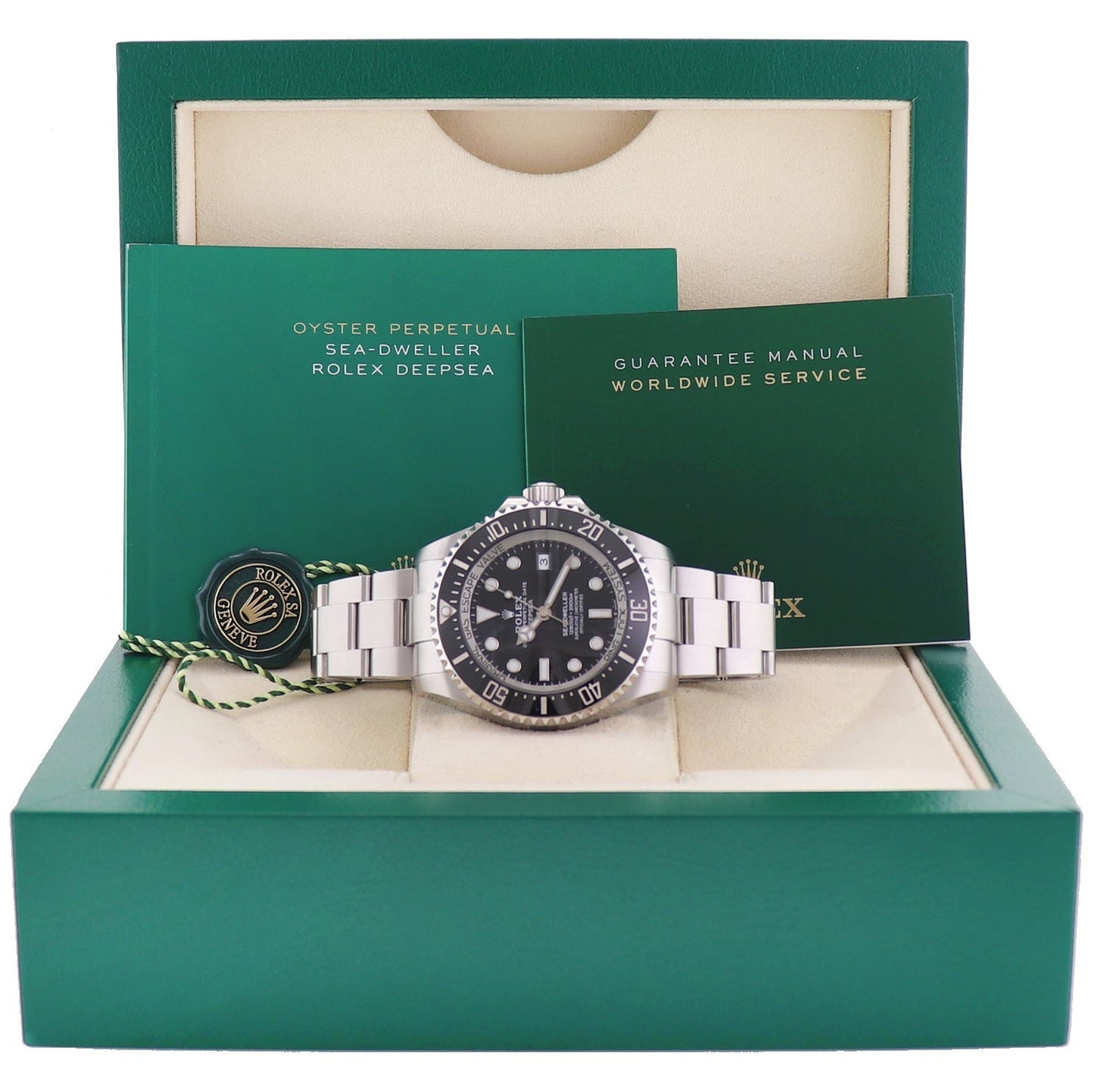 2023 NEW Rolex Sea-Dweller Deepsea Black Dial Ceramic 44mm 126660 Watch Box