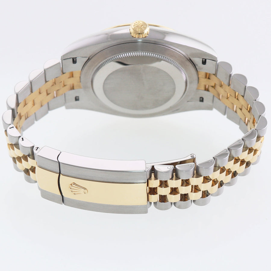 2024 NEW PAPERS Rolex DateJust 41 126333 Two Tone Gold Wimbledon Jubilee Watch Box