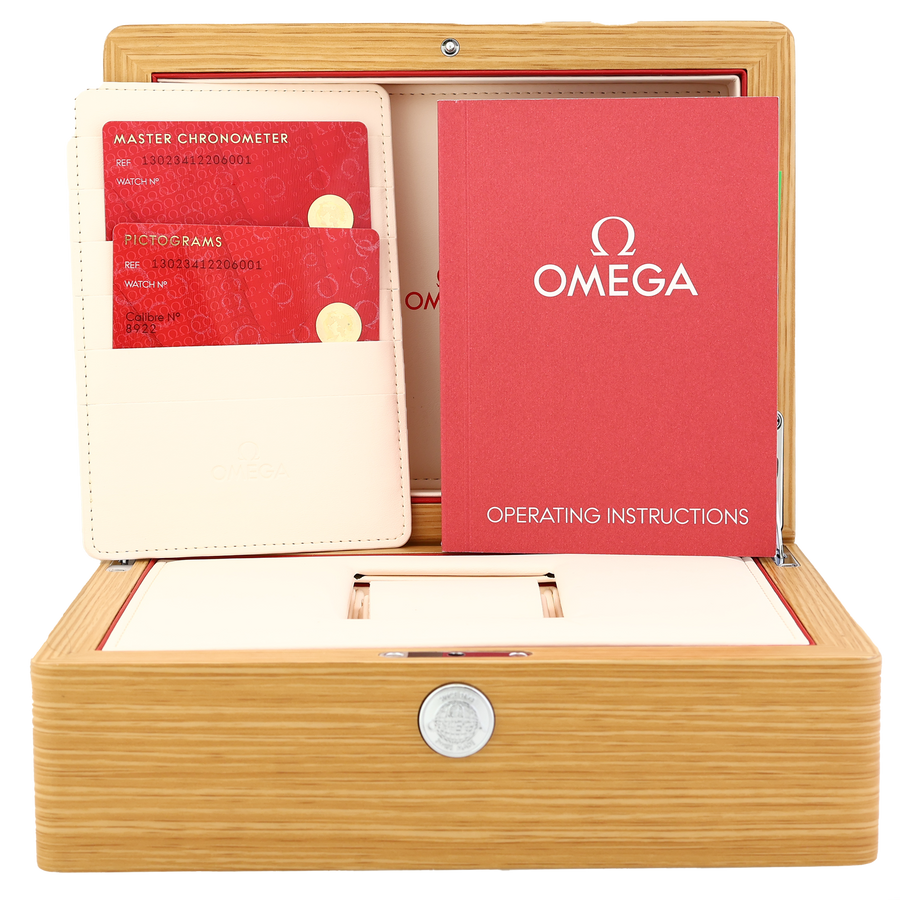 PAPERS MINT Omega Constellation Globemaster 41mm Annual Calendar 130.23.41.22.06.001 Box