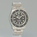 2022 MINT Rolex Sea-Dweller Deepsea Black 126660 44mm Steel Watch Box