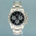2023 NEW PAPERS Rolex Daytona Black Dial Chronograph 126509 White Gold Watch Box