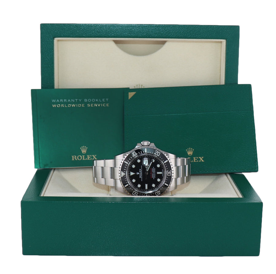 2018 MINT Rolex 126600 Red Seadweller SD43 43mm Mark 1 Mk1 Ceramic Steel Watch Box