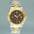Rolex GMT-Master 1675 Two-Tone Gold Jubilee Steel Brown Root Beer Nipple Watch Box