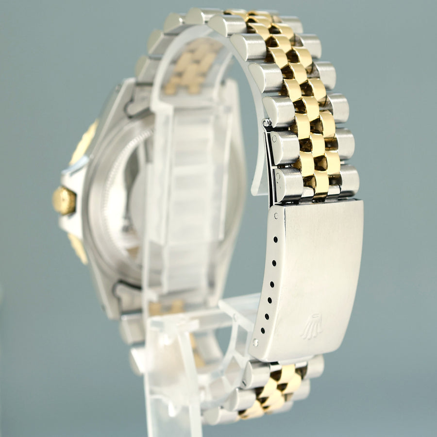 Rolex GMT-Master 1675 Two-Tone Gold Jubilee Steel Brown Root Beer Nipple Watch Box