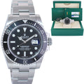 MINT 2018 PAPERS Rolex Submariner Date 116610 Steel Black Dial Ceramic Watch Box