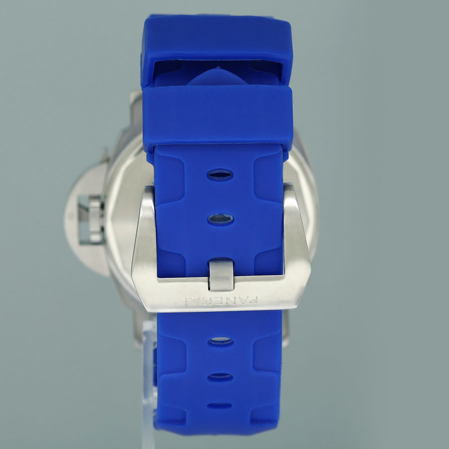 PAPERS Panerai Luminor Submersible La Bomba PAM00087 PAM87 44MM Blue Dial Box