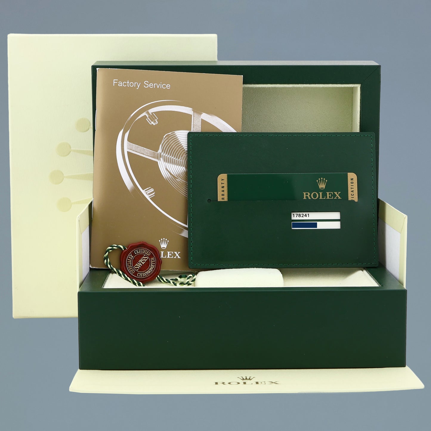 MINT PAPERS Rolex Datejust 178241 Rose Gold Two Tone Steel 31mm Pink Dial Watch