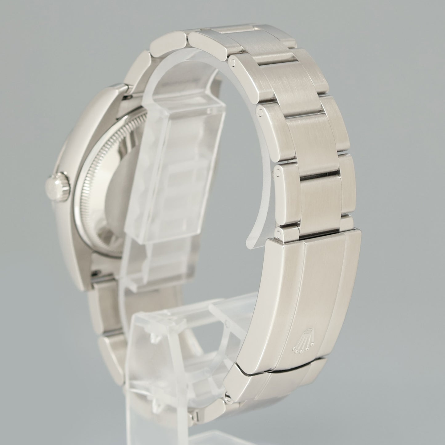 2019 PAPERS MINT Rolex Oyster Perpetual 34mm Green Oyster 114200 Watch Box