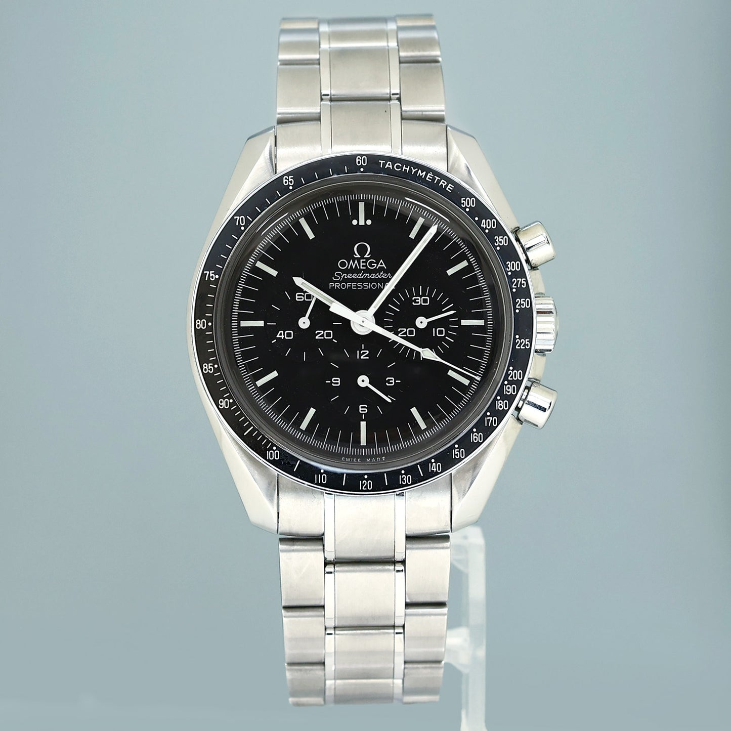 PAPERS Omega Speedmaster 311.30.42.30.01.005 Hesalite 42mm Black Chrono Moon Watch