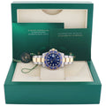 MINT 2016 Rolex Submariner Blue Ceramic 116613LB Two Tone Yellow Gold Watch Box