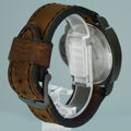 PAPERS Panerai Power Reserve PVD Coated Steel Black 44mm Hobnail L Luminor PAM00028 PAM28