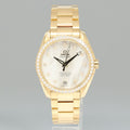 Omega Speedmaster Mother of Pearl Diamond 231.55.39.21.55.002 Yellow Gold Watch