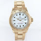 MINT Rolex Yacht-Master Yellow Gold White Sapphire 40mm 16628 40mm Watch Box