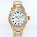 MINT Rolex Yacht-Master Yellow Gold White Sapphire 40mm 16628 40mm Watch Box