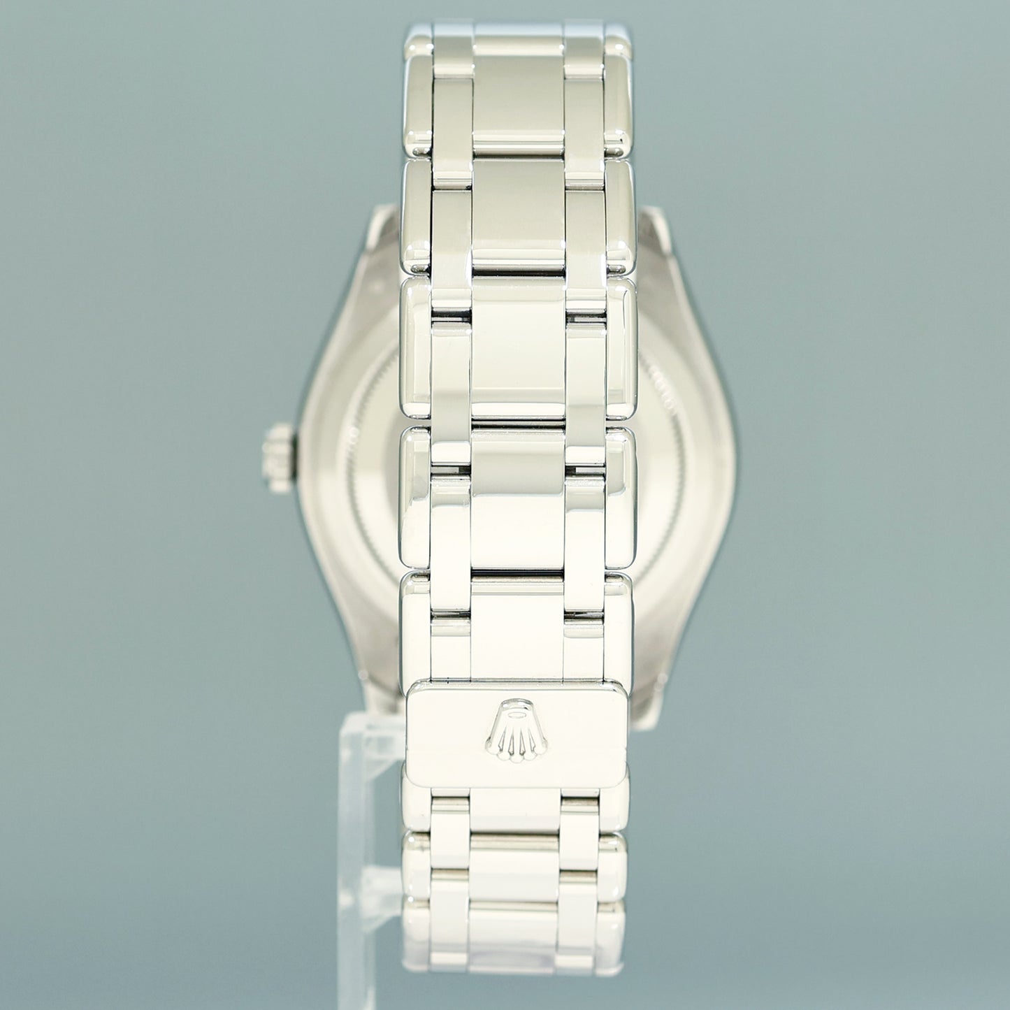 2006 PAPERS Rolex Platinum Masterpiece Diamond 18946 39MM MOP Diamond Watch