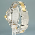 MINT PAPERS Rolex Submariner 16613 Two Tone Gold Blue Champagne Serti Diamond Watch