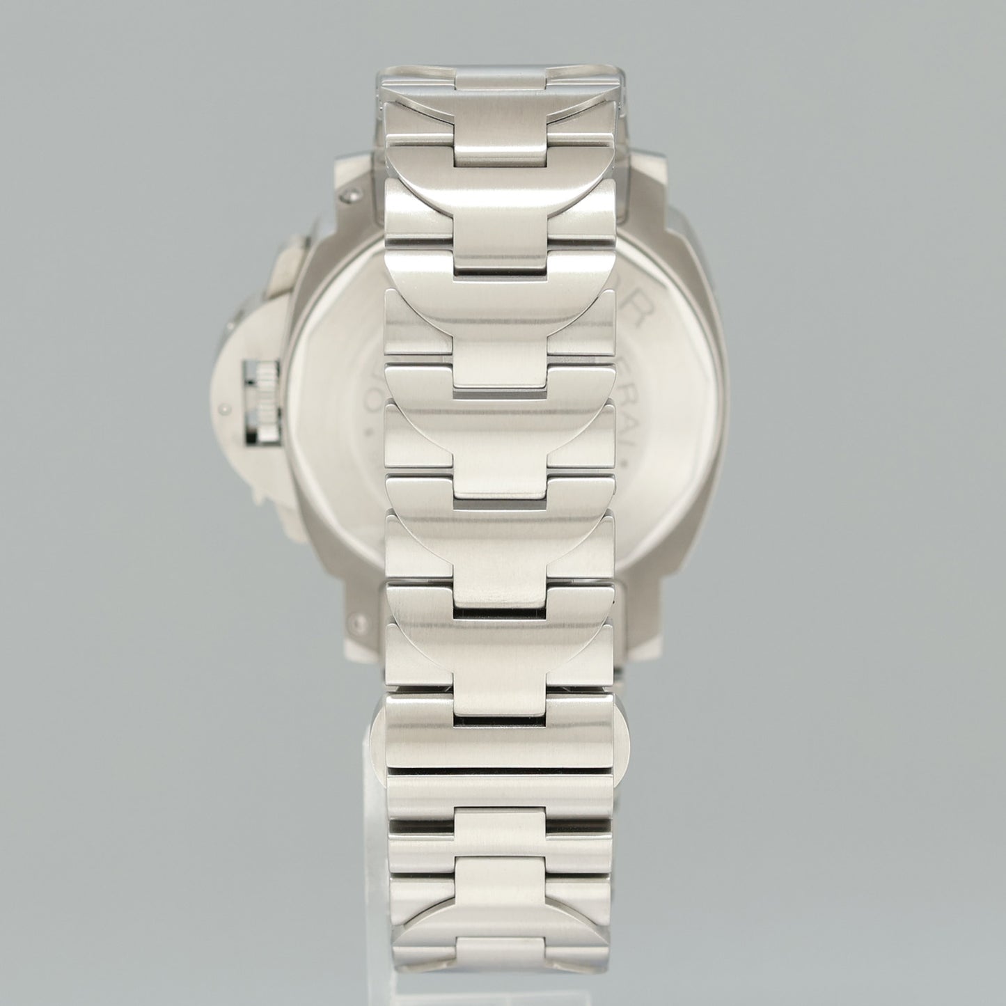 MINT PAPERS Panerai Luminor Chrono Stainless Steel Black 44mm Watch PAM00236