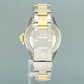 MINT PAPERS Rolex Submariner 16613 Two Tone Gold Blue Champagne Serti Diamond Watch