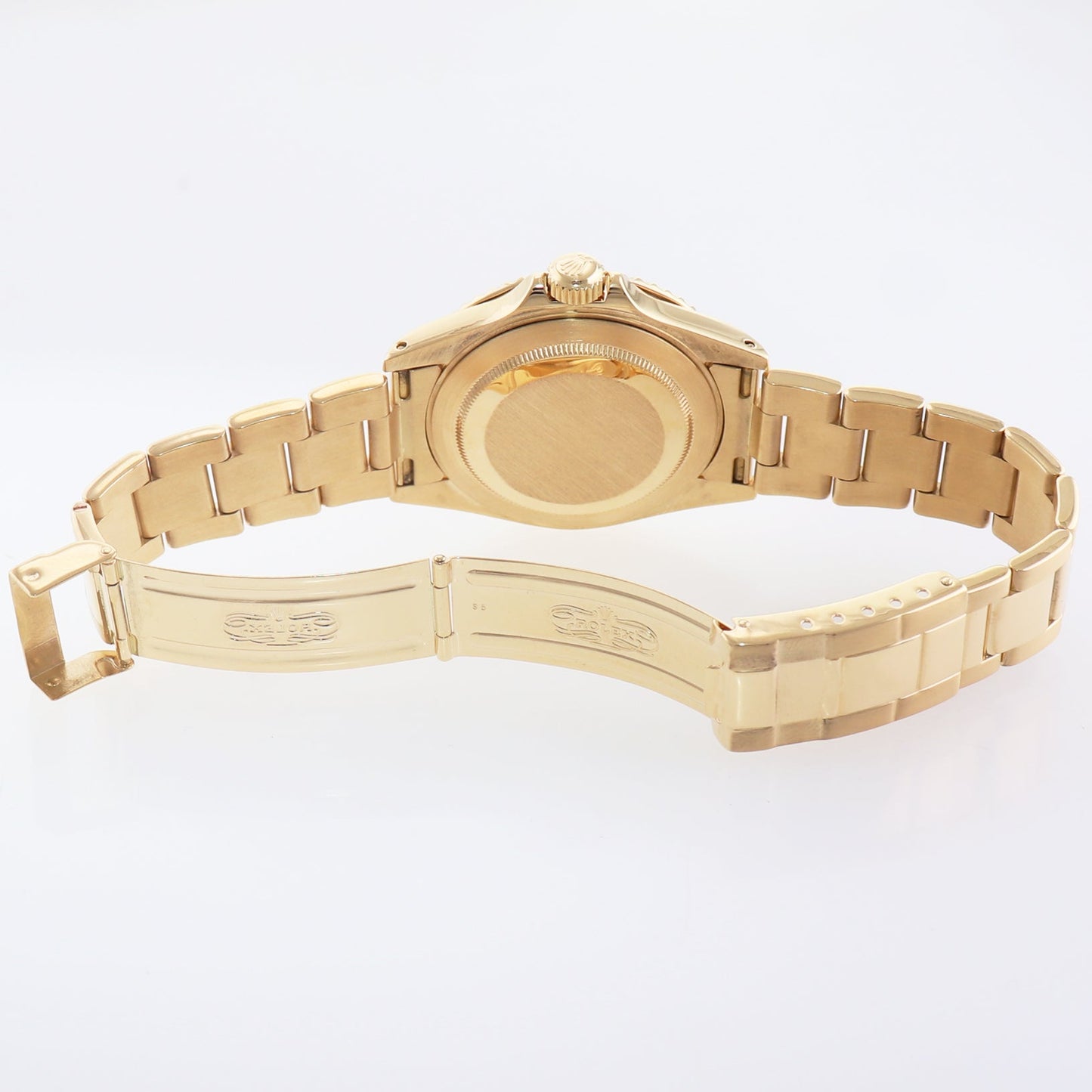 MINT Rolex Yacht-Master Yellow Gold White Sapphire 40mm 16628 40mm Watch Box