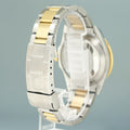 MINT PAPERS Rolex Submariner 16613 Two Tone Gold Blue Champagne Serti Diamond Watch