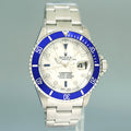 MINT 2007 Rolex Submariner Date 16610 Steel MOP Diamond Dial 40mm Oyster Watch Box