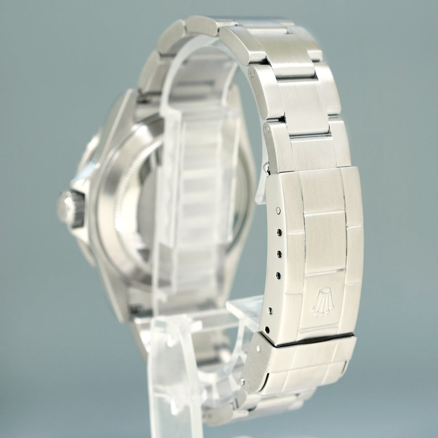 MINT 2007 Rolex Submariner Date 16610 Steel MOP Diamond Dial 40mm Oyster Watch Box
