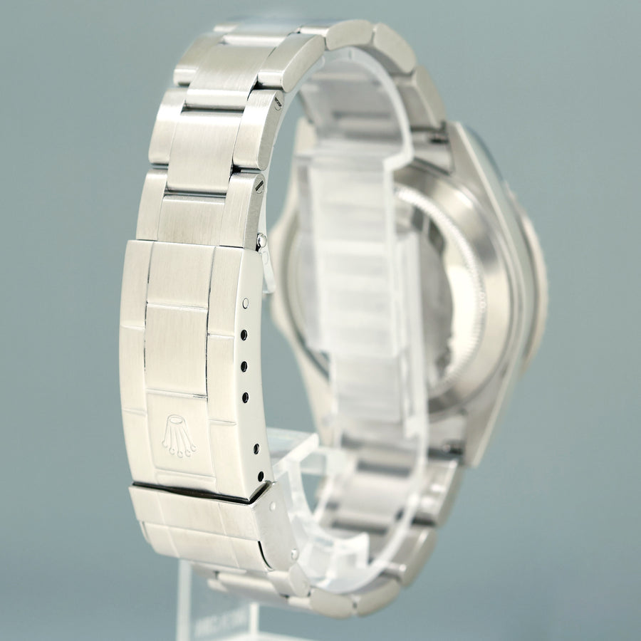 MINT 2007 Rolex Submariner Date 16610 Steel MOP Diamond Dial 40mm Oyster Watch Box