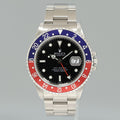 PAPERS 2016 RSC SERVICE Rolex GMT-Master Pepsi Blue Red 40mm Steel 16700 Watch Box