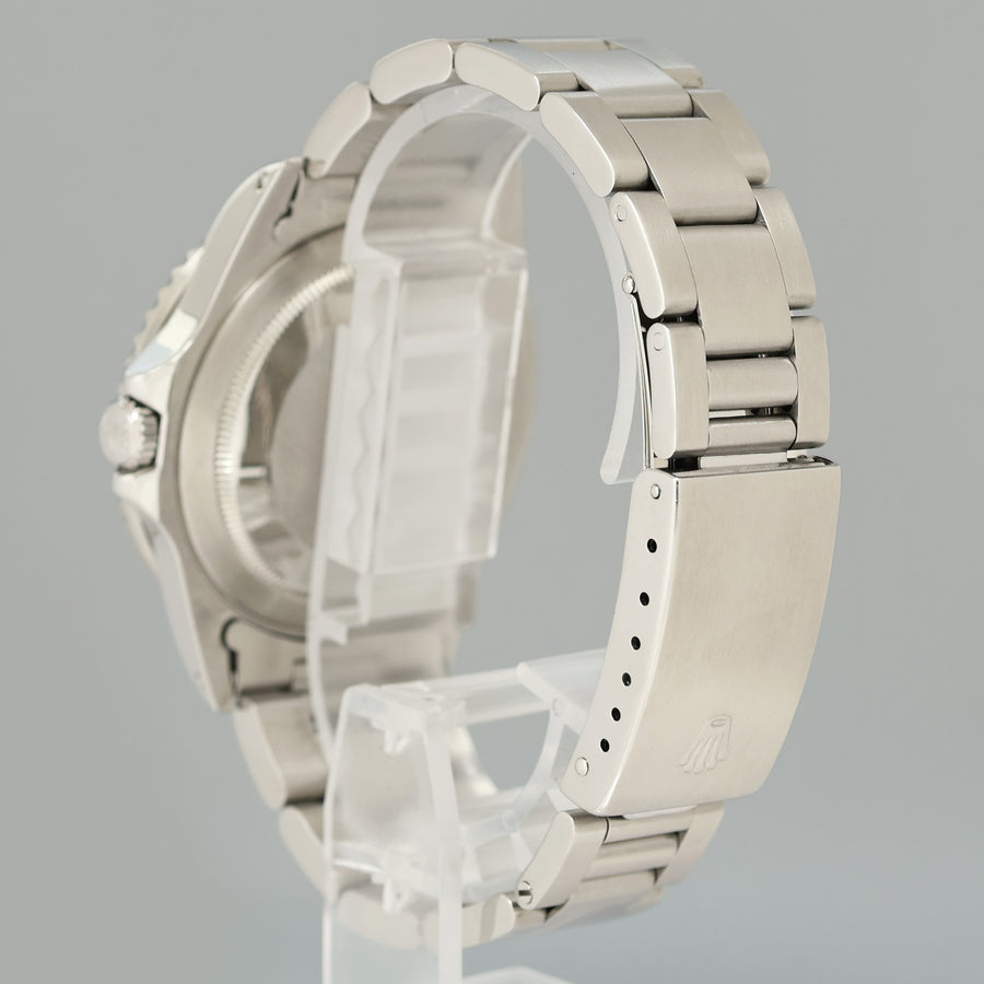 PAPERS 2016 RSC SERVICE Rolex GMT-Master Pepsi Blue Red 40mm Steel 16700 Watch Box