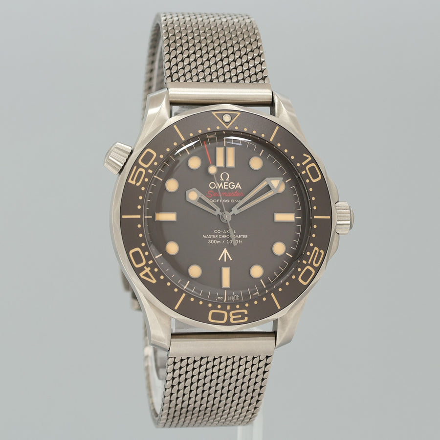 2025 NEW PAPERS Omega Seamaster James Bond 007 Edition 210.90.42.20.01.001 Watch