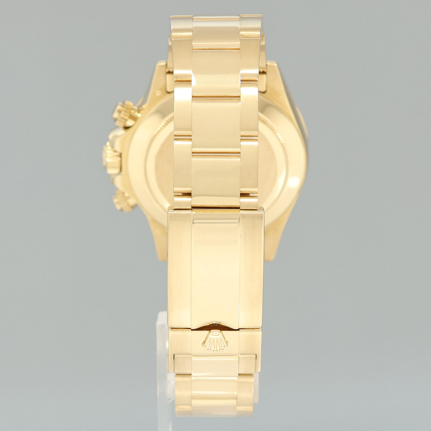 2010 PAPERS MINT Rolex Daytona 116528 Black Diamond Chrono Yellow Gold 40mm Watch