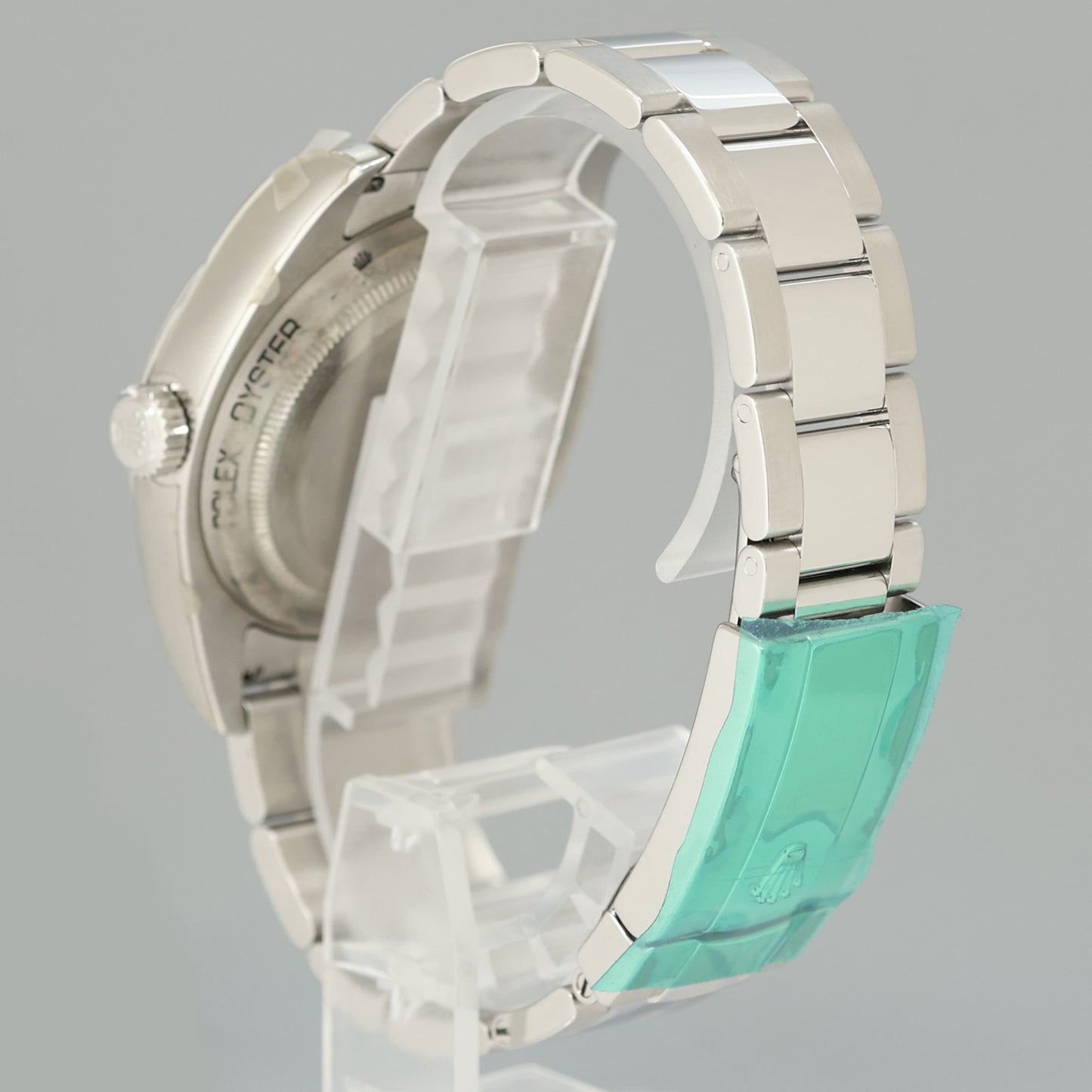 STICKERS NEW PAPERS Rolex Milgauss 40mm Orange Black 116400GV Steel Watch Box