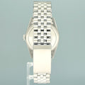 MINT Rolex DateJust 16234 Blue Diamond Jubilee White Gold Fluted 36mm Watch Box