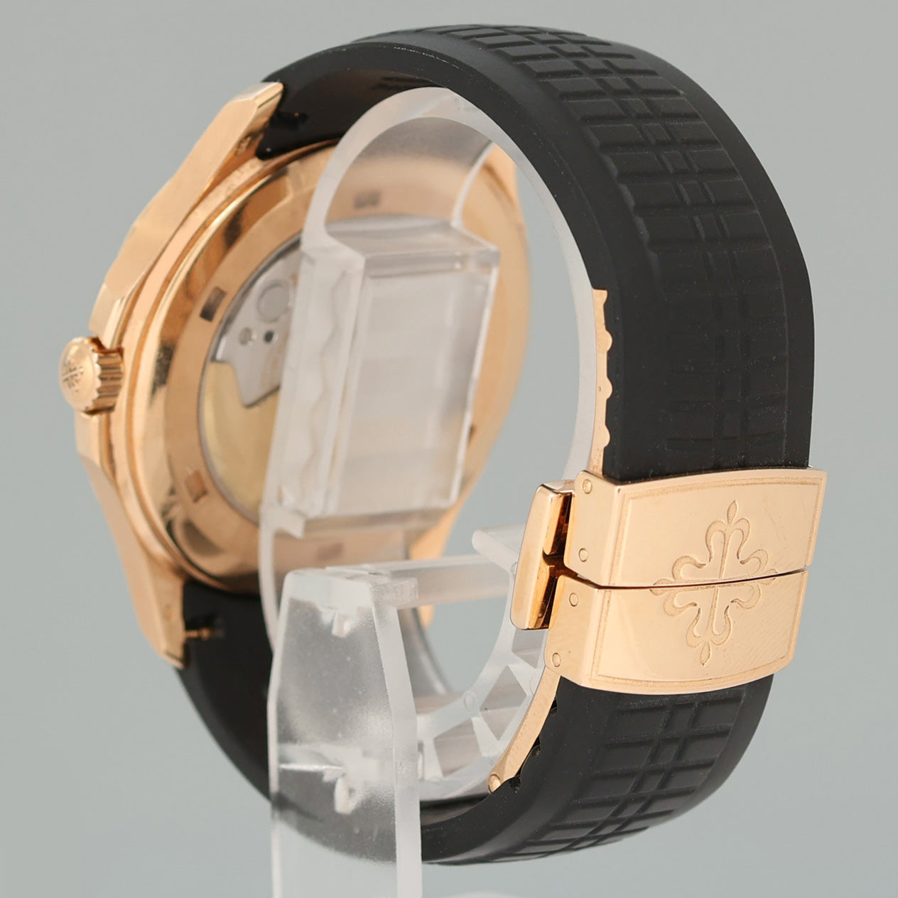 PAPERS MINT 5167R Patek Philippe Aquanaut Rose Gold Brown 40mm Tropical Watch Box