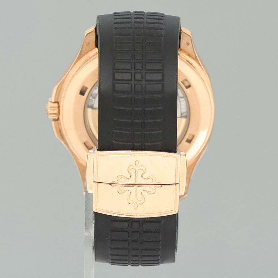 PAPERS MINT 5167R Patek Philippe Aquanaut Rose Gold Brown 40mm Tropical Watch Box