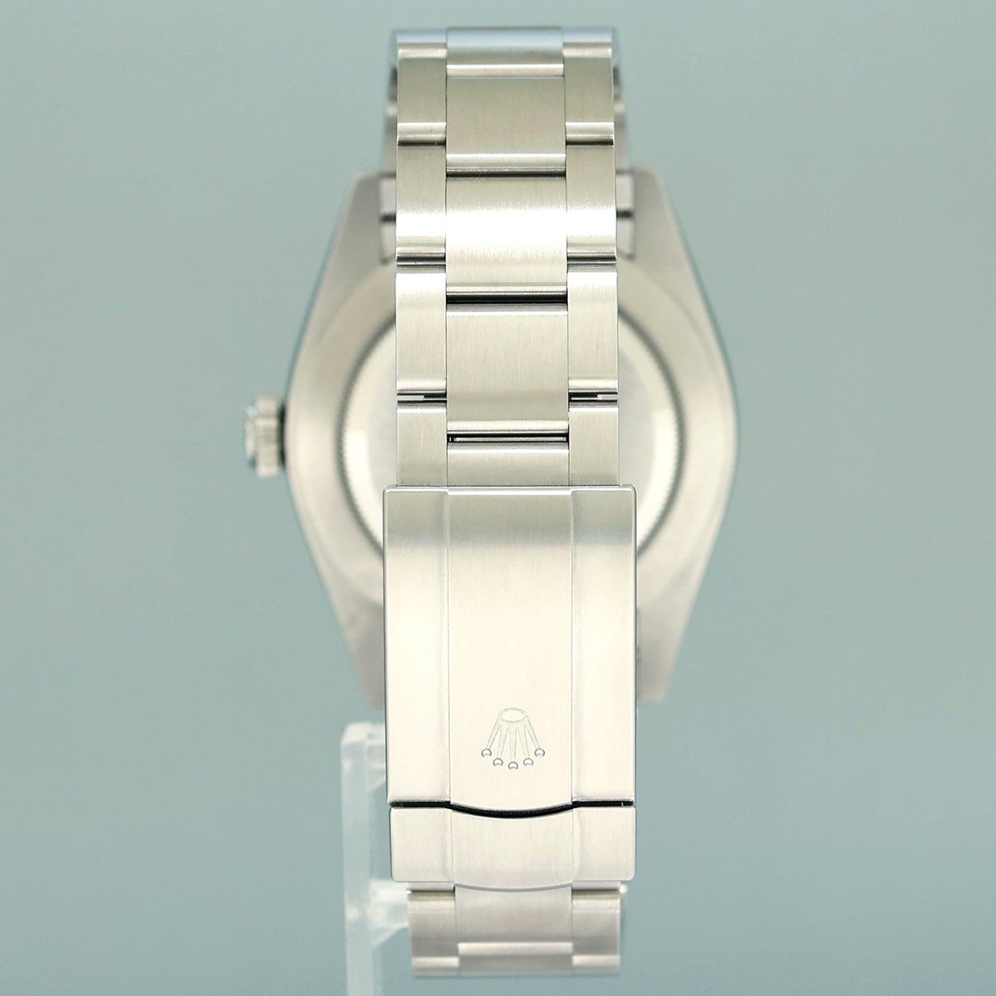2025 NEW PAPERS Rolex Oyster Perpetual 41mm Blue Stick Oyster Watch 134300 Box