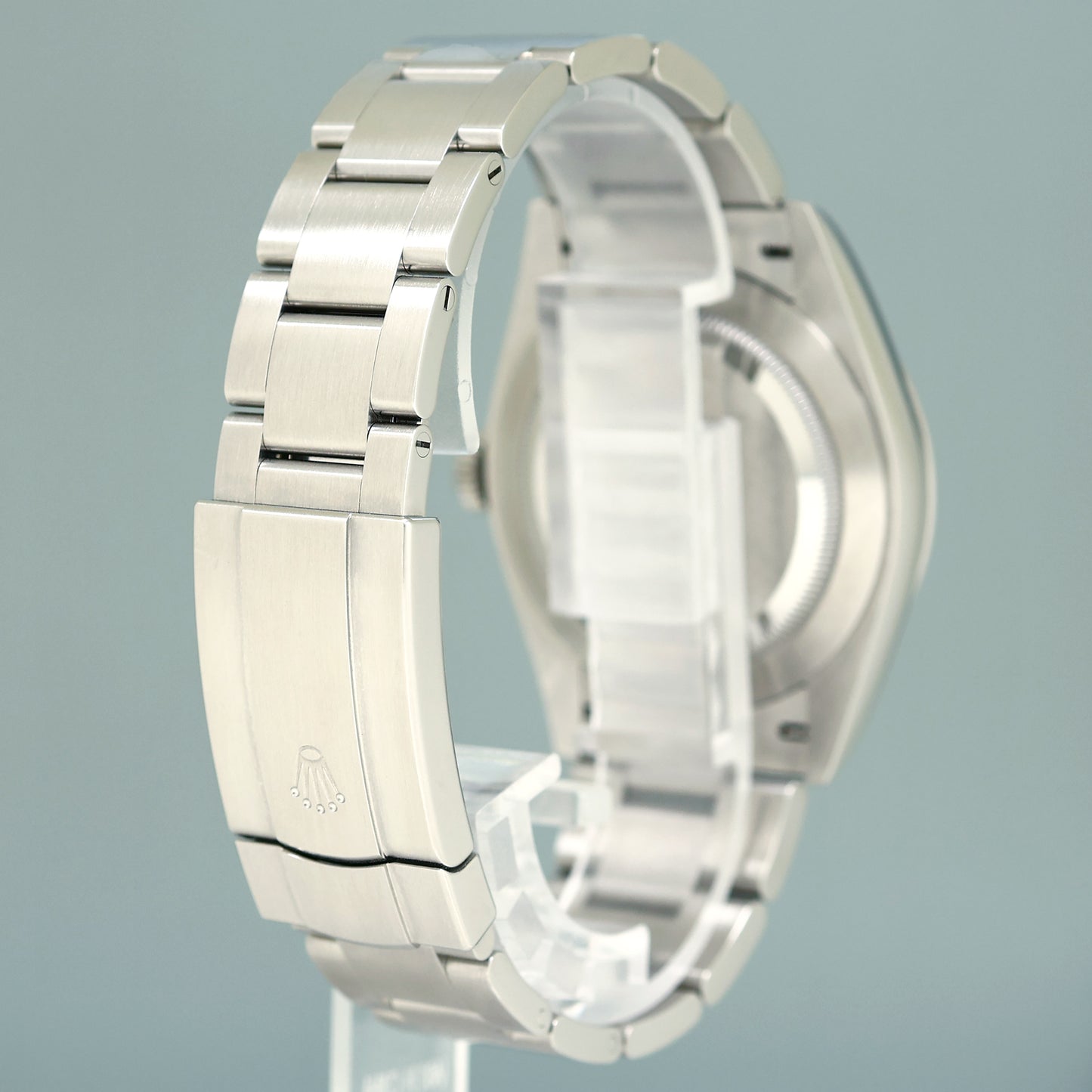 2025 NEW PAPERS Rolex Oyster Perpetual 41mm Blue Stick Oyster Watch 134300 Box