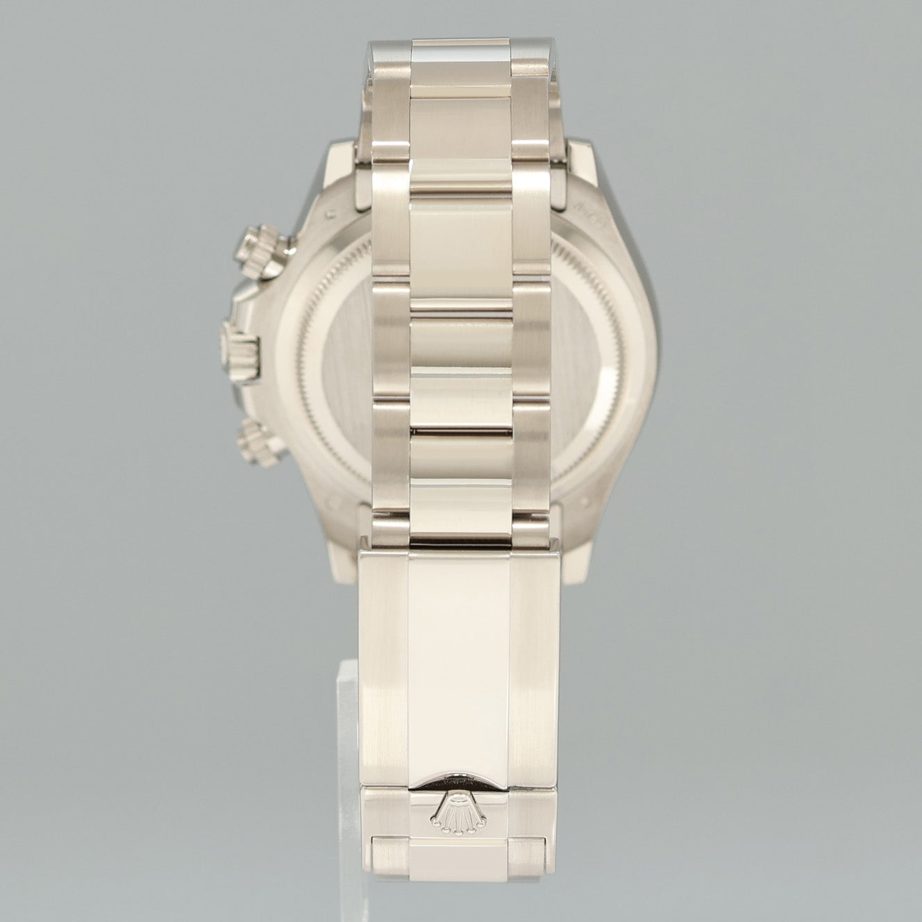 NEW 2024 PAPERS Rolex Daytona Ghost Black Diamond Chrono 126509 White Gold Watch