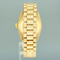 PAPERS Rolex President Day-Date Champagne 18038 Quickset Yellow Gold Watch