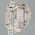 MINT Rolex Milgauss Diamond Iced Out Pave Sapphire 116400 Steel Watch Box