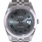 2023 NEW PAPERS Rolex DateJust 41 Steel 126300 Wimbledon Jubilee 41mm Watch Box
