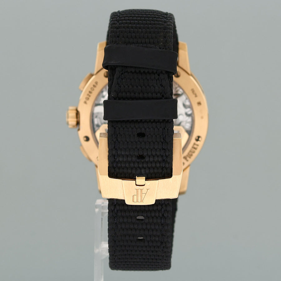 PAPERS Audemars Piguet CODE 11.59 Rose Gold Chrono 26393Or Watch Box MINT