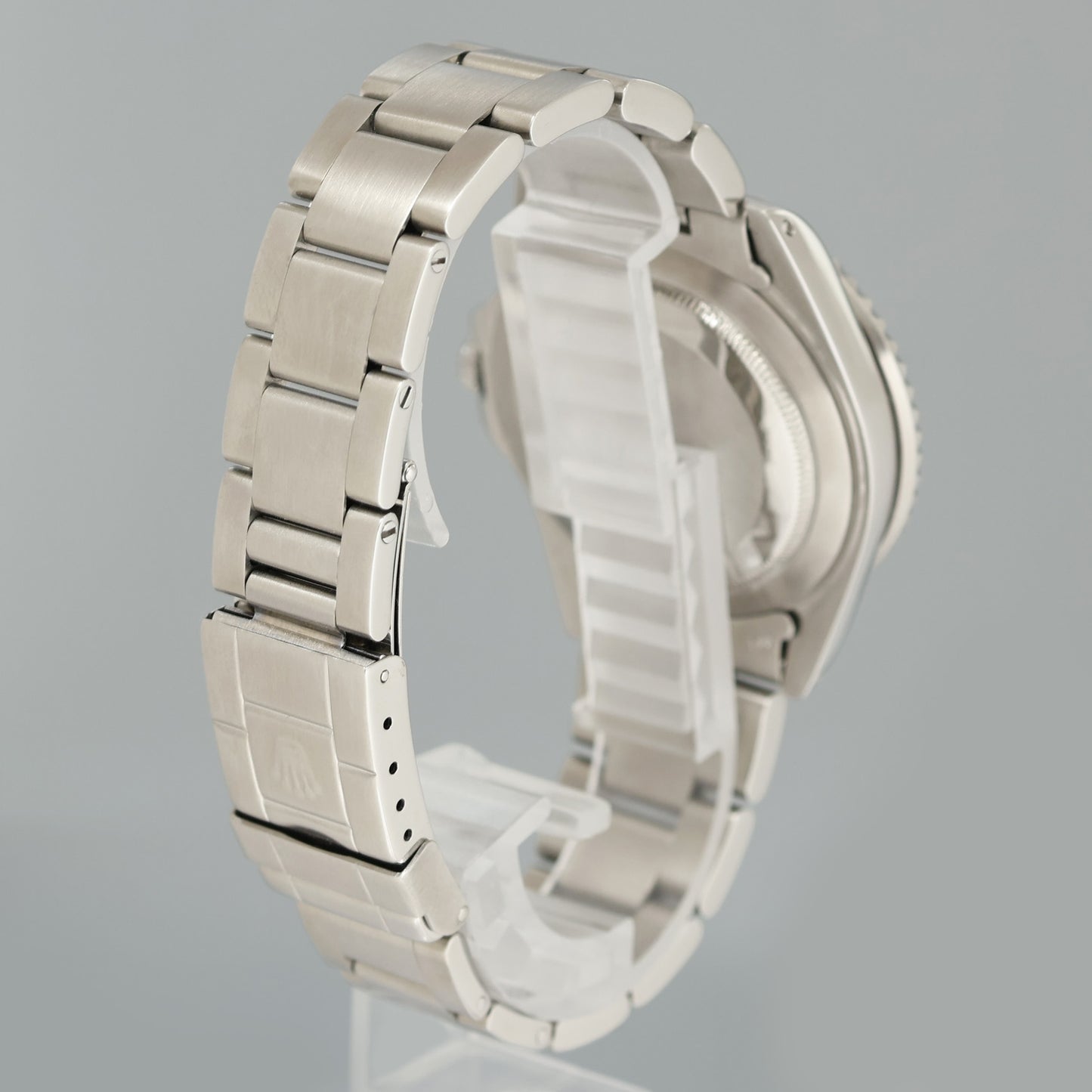 2000 Rolex GMT-Master 2 Pepsi Blue Red Steel 16710 Watch Black Watch Box