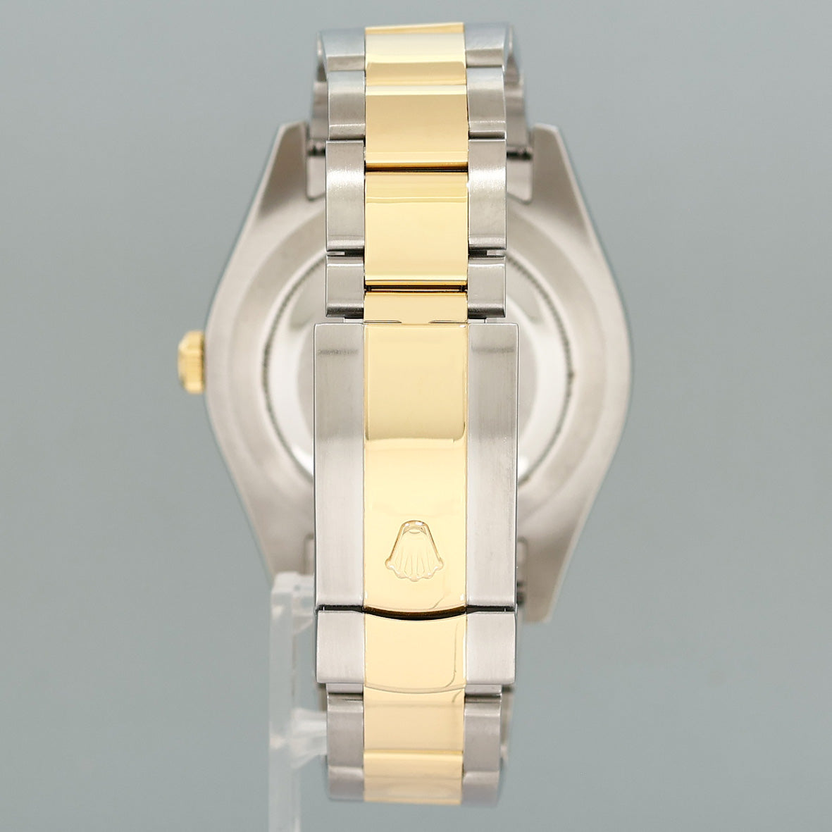 2015 MINT Rolex Datejust II 2 Champagne Diamond 116333 Two-Tone Yellow Gold Watch