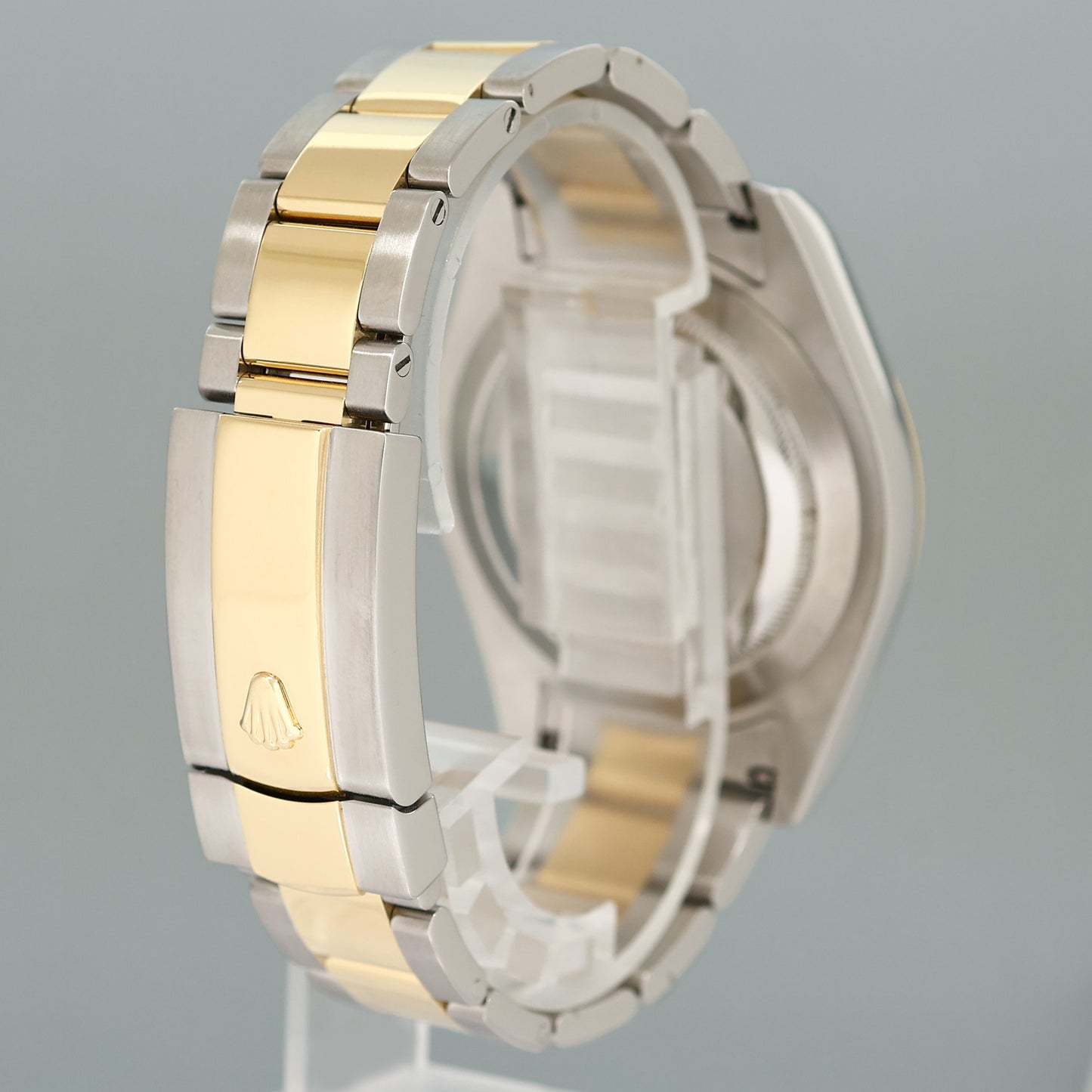 2015 MINT Rolex Datejust II 2 Champagne Diamond 116333 Two-Tone Yellow Gold Watch