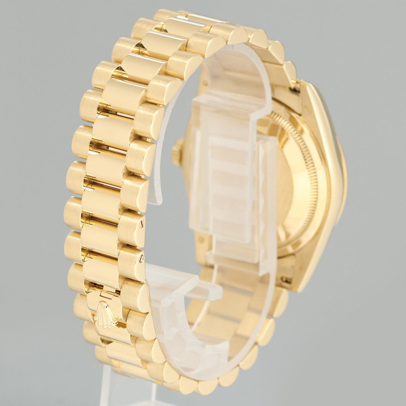 2017 PAPERS MINT Rolex President Day Date Yellow Gold 118238 Meteorite Diamond Watch