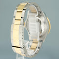 2004 MINT GOLD BUCKLE Rolex Submariner 16613 Gold Steel Two Tone Black Watch Box
