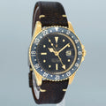 Rolex Root Beer 1675 Yellow Gold GMT Brown Nipple Watch