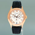 MINT Patek Philippe Rose Gold Annual Calendar 5035r White Roman 37mm Watch Box